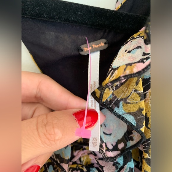 Free People Mabel Printed Blouse - Picture 4 of 8